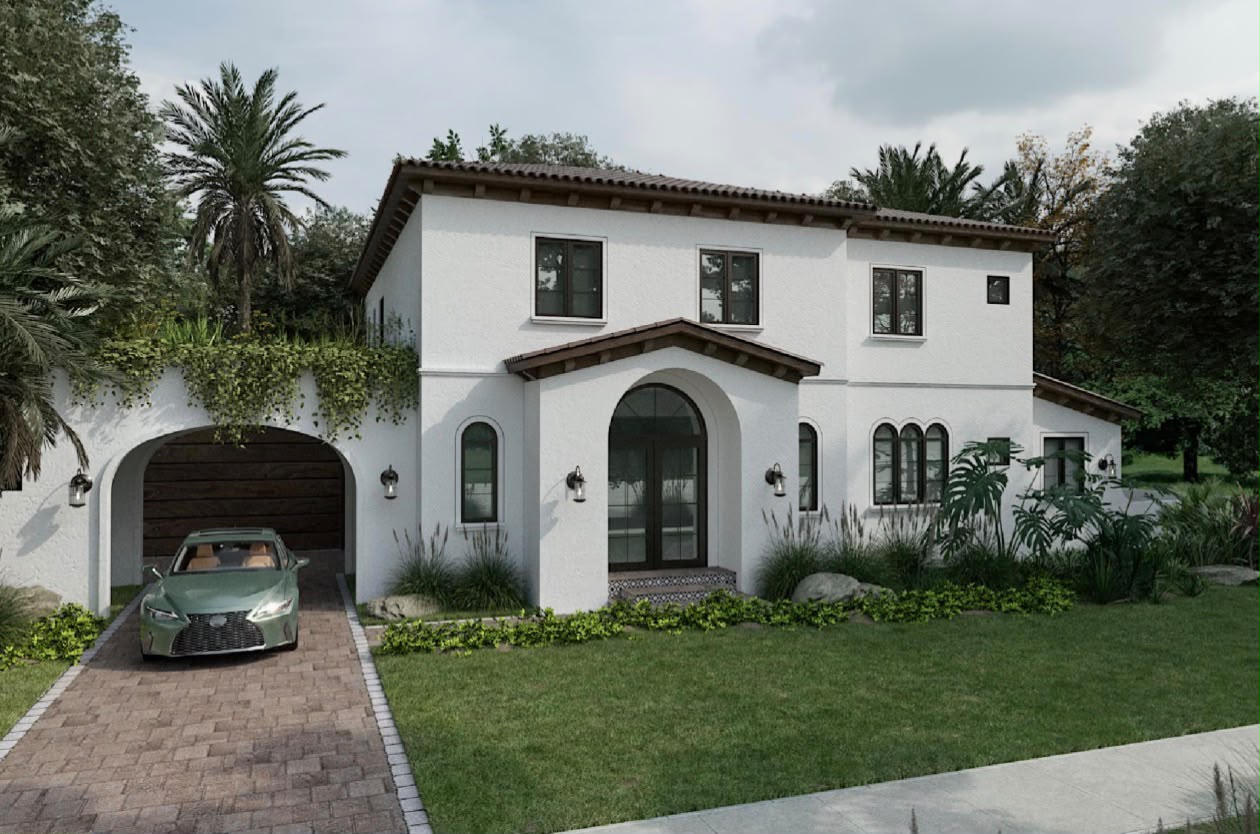 Mediterranean-style custom residence in Miami